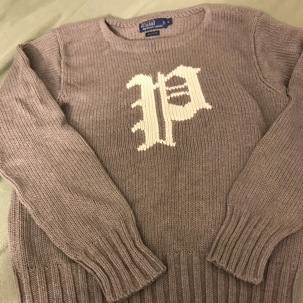 Men’s polo Ralph Lauren “P” sweater